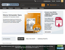 Tablet Screenshot of krapp-gutknecht.de